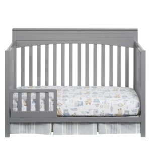 Oxford Baby Harper Crib to Toddler Bed Guard Rail Conversion Kit, Dove Gray, GreenGuard Gold Certified 0.75x18.50x11.13 Inch (Pack of 1)