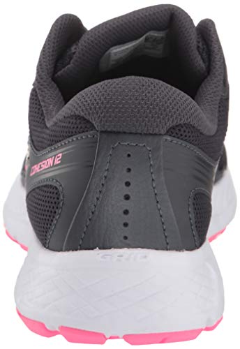 Saucony womens Versafoam Cohesion 12,Black/Pink,8 W US