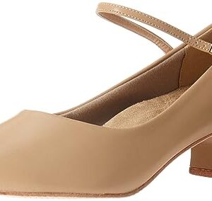 Capezio Women's Medium Cassie Jr. Character Shoe, Caramel, 12