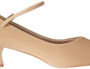 Capezio Women's Medium Cassie Jr. Character Shoe, Caramel, 12