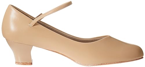 Capezio Women's Medium Cassie Jr. Character Shoe, Caramel, 12