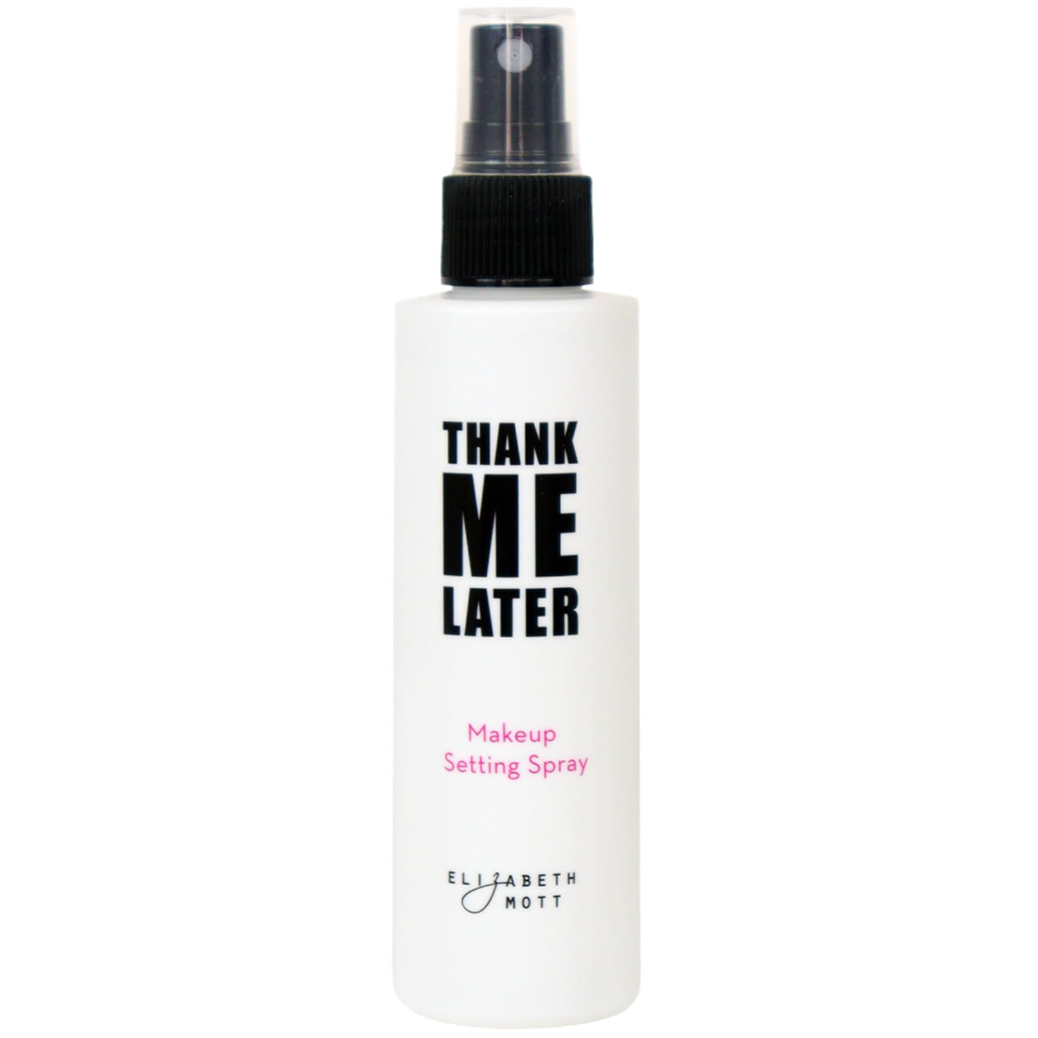 Elizabeth Mott Thank Me Later Face Makeup Setting Spray for Oily Skin - Weightless, Hydrating, Matte Dewy Glow Finishing Spray, Cruelty Free Long-Lasting Power Grip Formula, 95ml