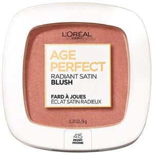 l’oréal paris age perfect radiant satin blush with camellia oil, peony