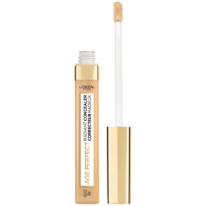 l’oréal paris age perfect radiant concealer with hydrating serum and glycerin, cream beige
