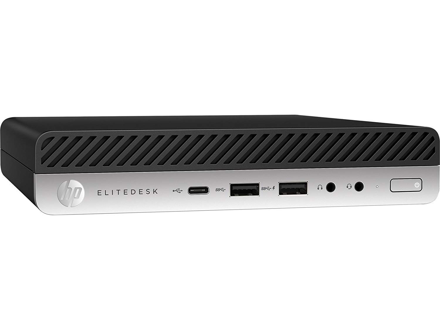 HP EliteDesk 800 G4 DM Desktop Mini PC 'Core i5-8500 3.0GHz'16GB RAM '500GB Hard Drive Windows 10 Pro (2YH19AV) (Renewed)