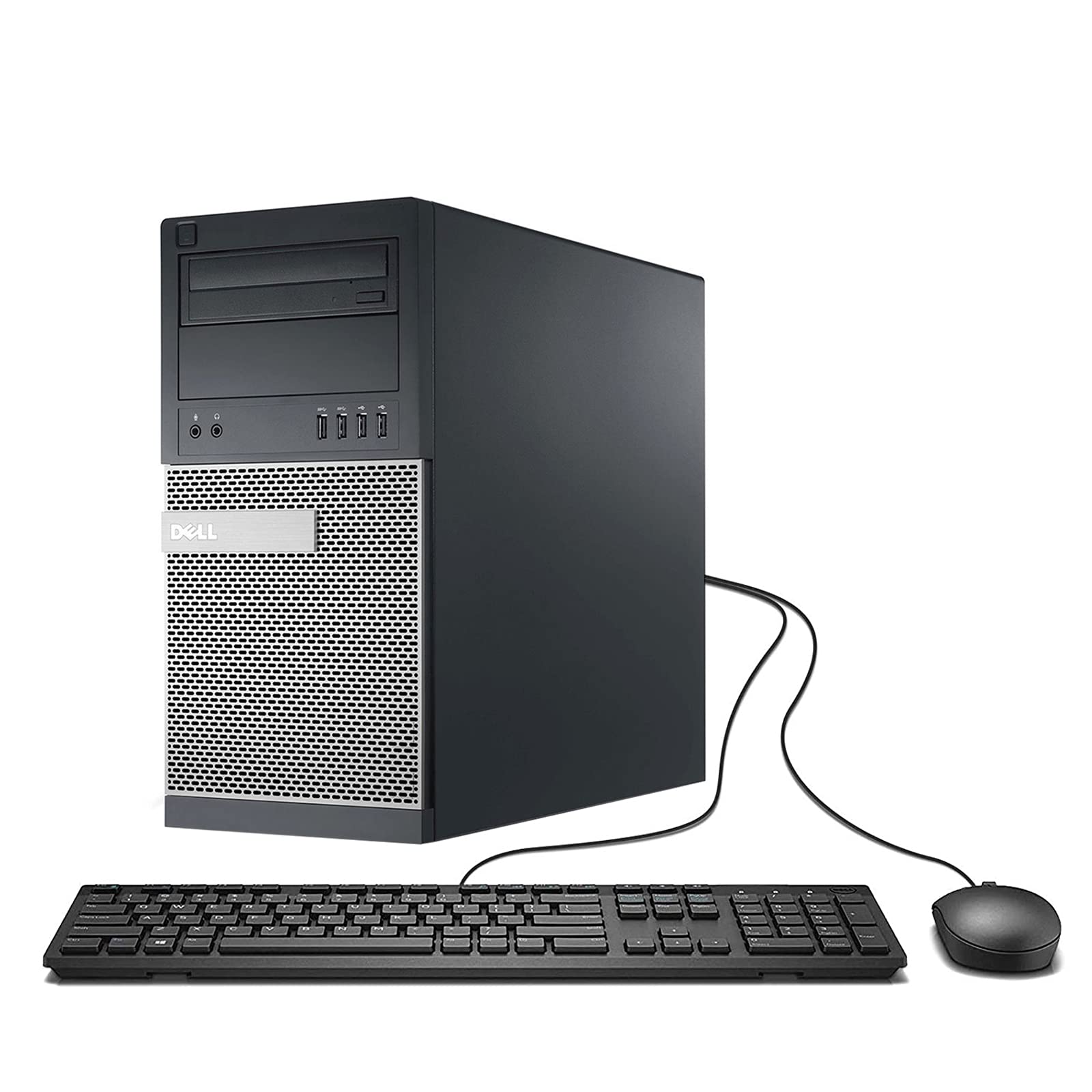 Dell Optiplex 7020 Tower Core i5-4570 3.2GHz 16GB 512GB SSD DVD Wi-Fi Win 10 Pro (Renewed)