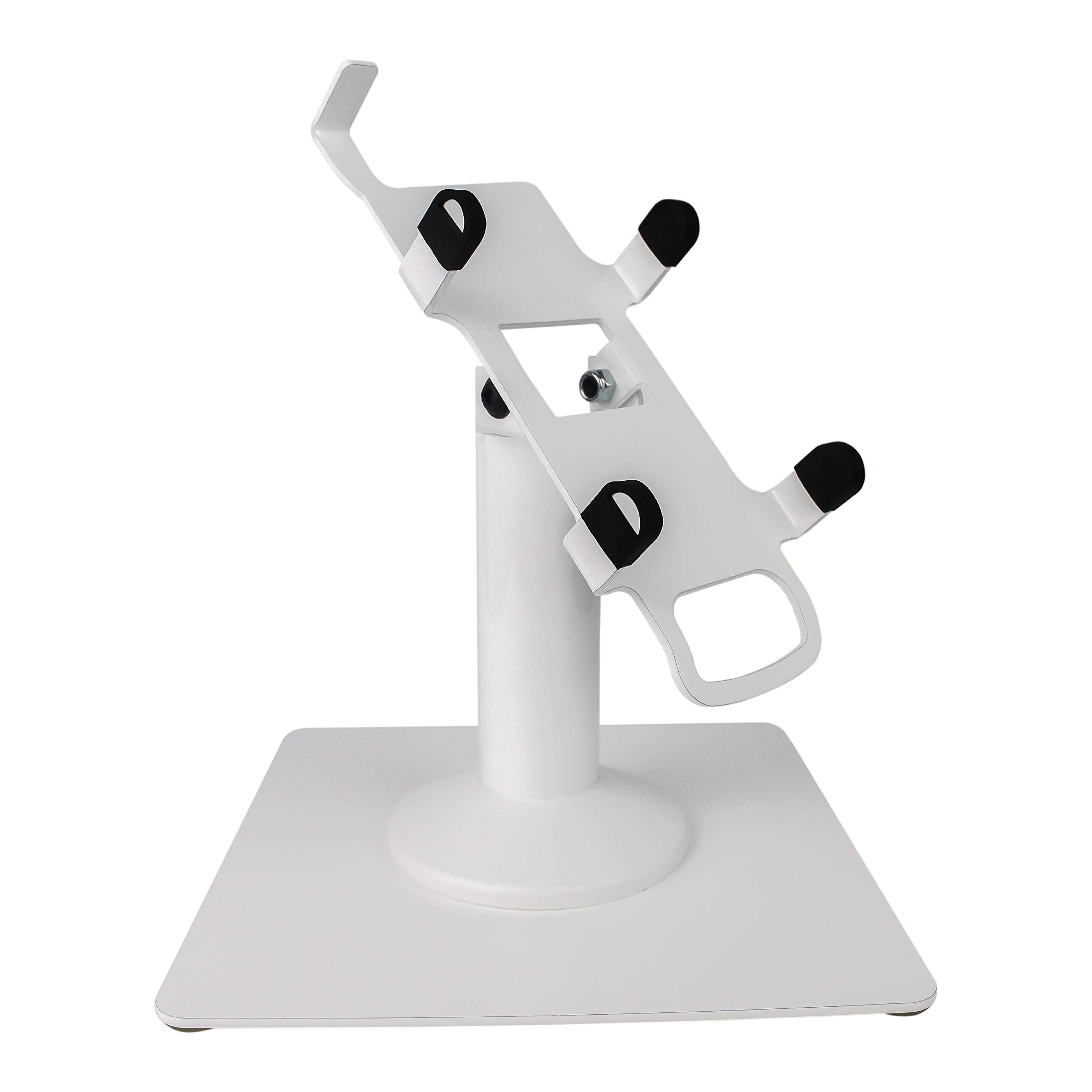 Discount Credit Card Supply DCCStands Freestanding Swivel and Tilt Pax A920 / A920 Pro Terminal Stand (White)