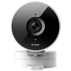 D-Link Indoor HD WiFi Security Camera w/Day & Night Vision, Motion & Sound Detection, 120 Degree View, MicroSD, DCS-8010LH-US (Renewed)