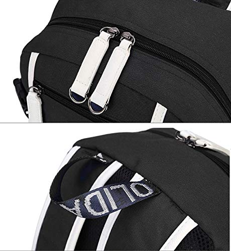 Vercico Grandmaster of Demonic Cultivation Backpack USB Charging Port Schoolbag for Carrying Books, Stationery and Laptops