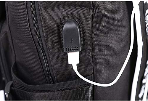 Vercico Grandmaster of Demonic Cultivation Backpack USB Charging Port Schoolbag for Carrying Books, Stationery and Laptops