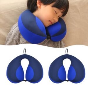 MOOB Kids Travel Pillow,Baby Head Neck & Chin Support U Shape Pillows, Travel Sleeping Essentials, Perfect for Car Airplane