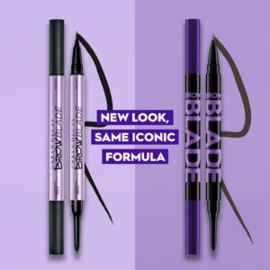 Urban Decay Brow Blade 2-in-1 Microblading Eyebrow Pen + Waterproof Pencil – Smudge-proof, Transfer-resistant – Fine Tip – Thin, Hair-Like Strokes – Natural, Fuller Brows, Neutral Nana (neutral brown)