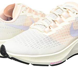 Nike Women's Air Zoom Pegasus 37 Running Shoes Pale Ivory/Barely Volt/Sail/Ghost 9 M US