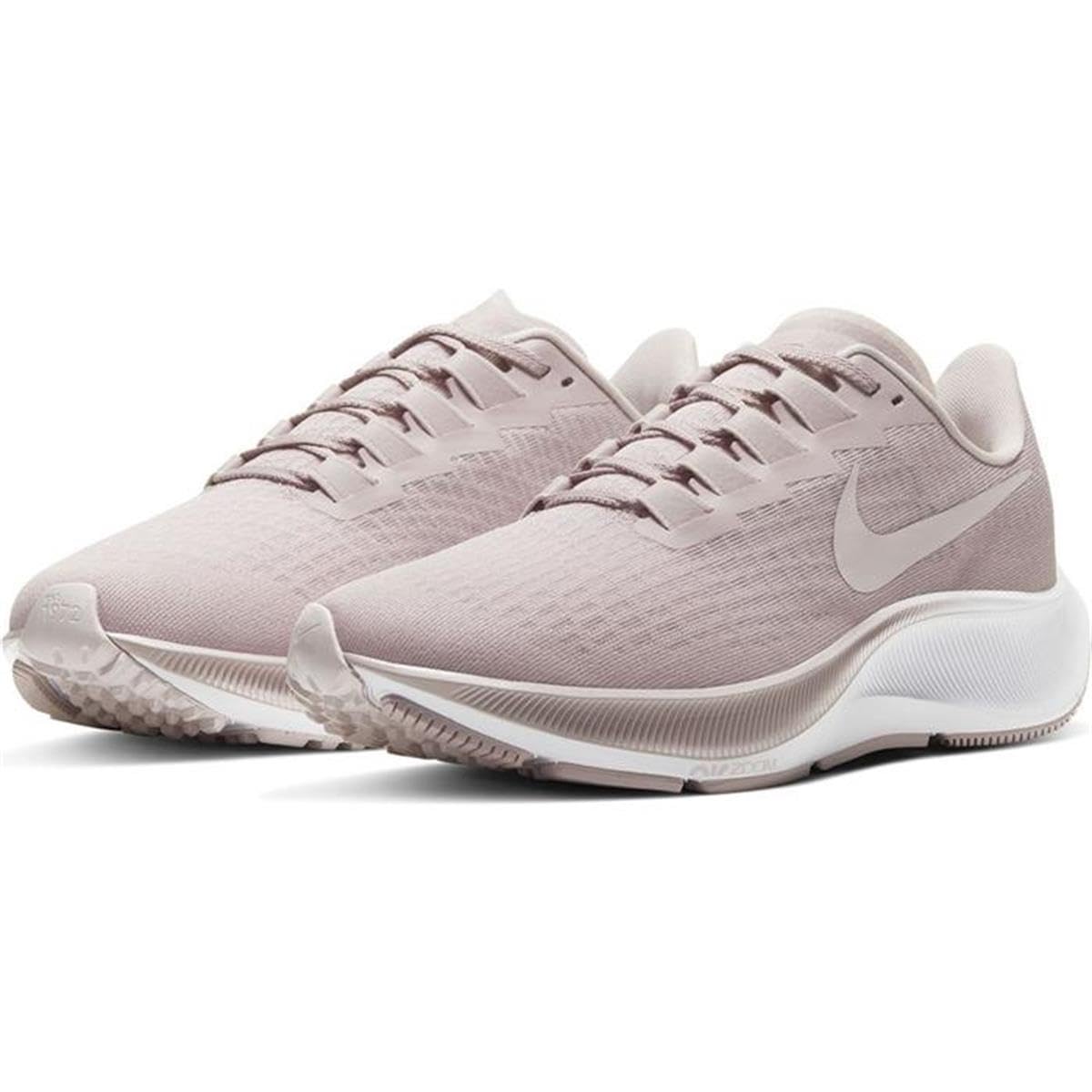 Nike Women's Air Zoom Pegasus 37 Shoes, Champagne Barely Rose White, 8