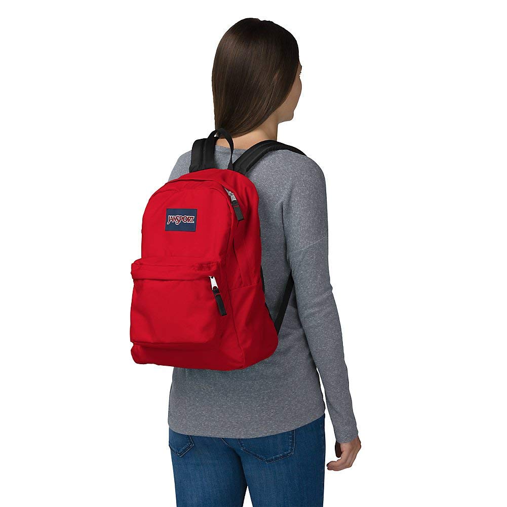 Jansport Superbreak Backpack Red Tape