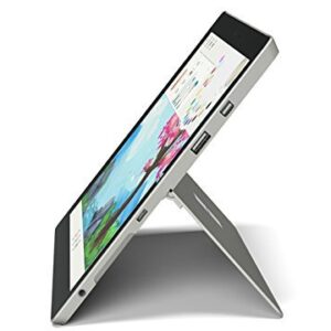 Microsoft Surface 3 Tablet, Intel Atom x7 x7-Z8700, 1.6 GHz, 4 GB, 64 GB SSD, Windows 10, Silver, 10.8 (Renewed)