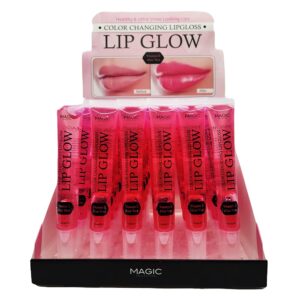 Magic Collection Lip Glow Color Changing Lip Gloss (1 Tube)