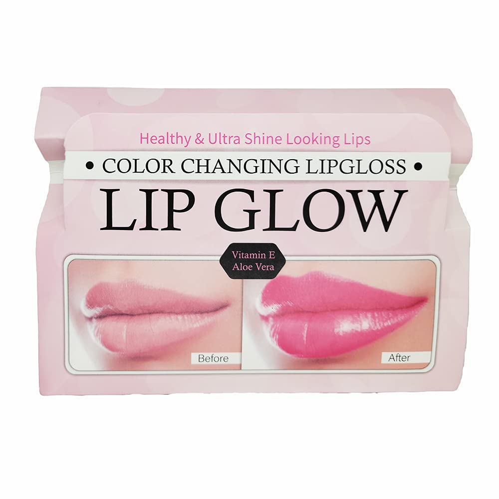 Magic Collection Lip Glow Color Changing Lip Gloss (1 Tube)