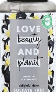 Love Beauty And Planet Clarifying Shampoo Delightful Detox Charcoal & Bergamot Vegan, Paraben & Sulfate & Silicone & Cruelty Free, Coconut, 13.5 Fl Oz