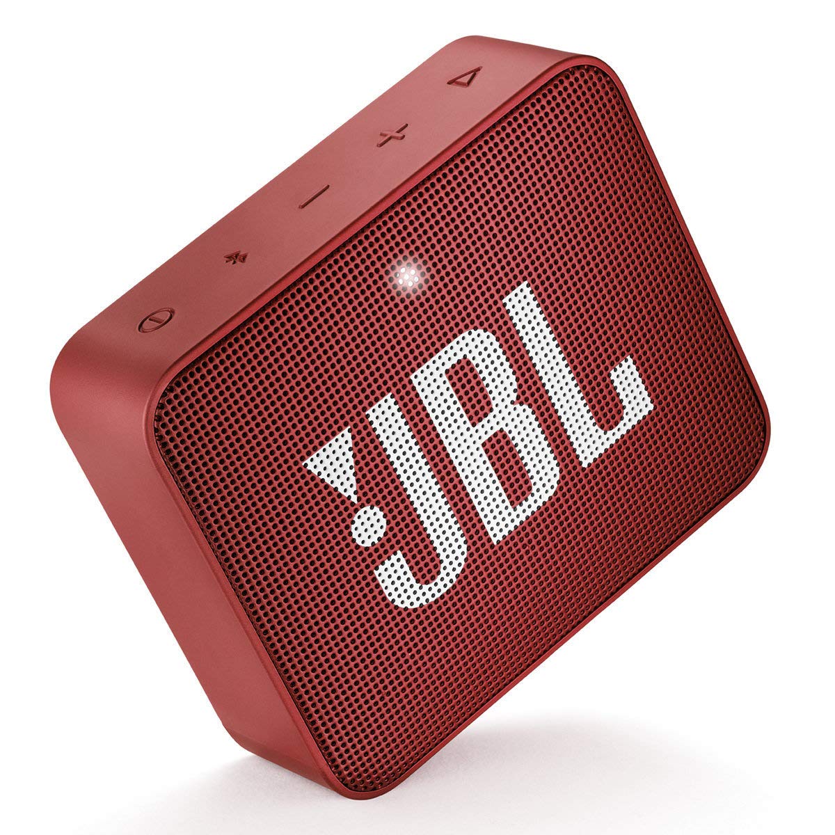 JBL GO 2 Portable Bluetooth Waterproof Speaker (Red) (Renewed)
