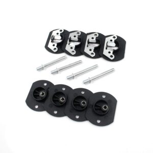 geesatis 4 pcs sectional sofa couch connector black pin style furniture connector sectional sofa tool