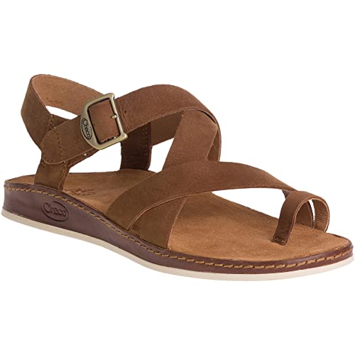 Chaco Women's Wayfarer Loop Sandal, Toffee, 6