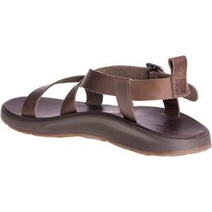 chaco women's wayfarer sandal, fig leather - 8 medium