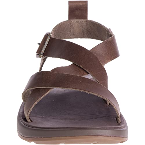 Chaco Women's Wayfarer Sandal, Fig Leather - 8 Medium