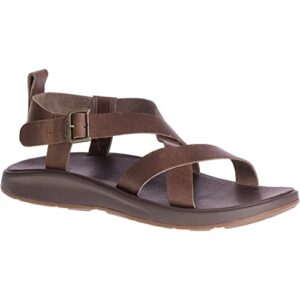 Chaco Women's Wayfarer Sandal, Fig Leather - 8 Medium