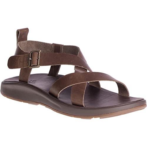 Chaco Women's Wayfarer Sandal, Fig Leather - 8 Medium