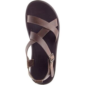 Chaco Women's Wayfarer Sandal, Fig Leather - 8 Medium