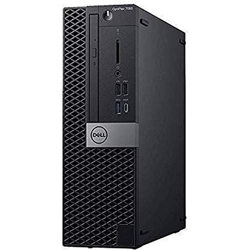 Dell Optiplex 7060 SFF Desktop Small Form Factor Intel Core i5 8th Gen i5-8500 Six Core 256GB SSD 16GB Windows 10 Pro (Renewed)