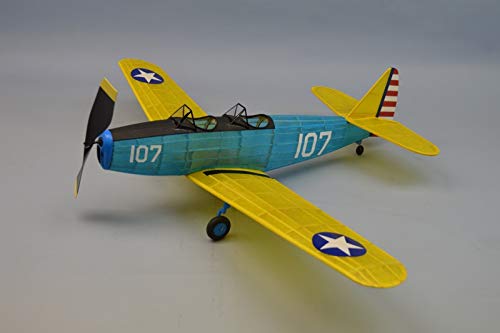 Dumas #0341 Fairchild PT-19 (30" Wingspan) Model Airplane Kit - Laser Cut Wood