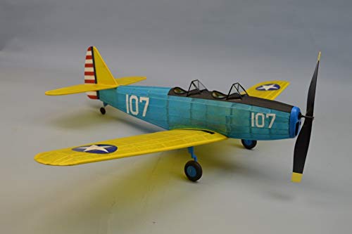 Dumas #0341 Fairchild PT-19 (30" Wingspan) Model Airplane Kit - Laser Cut Wood