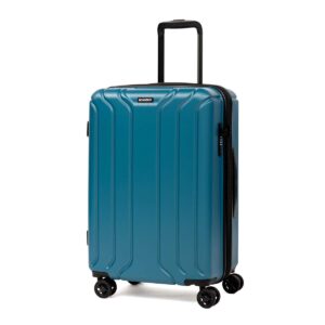 NONSTOP NEW YORK Luggage Expandable Spinner Wheels hard side shell Travel Suitcase Set 3 Piece (Teal, 3-Piece Set (20/24/28))