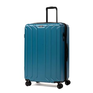 NONSTOP NEW YORK Luggage Expandable Spinner Wheels hard side shell Travel Suitcase Set 3 Piece (Teal, 3-Piece Set (20/24/28))