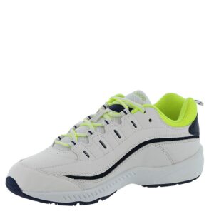 romy walking shoes 6.5 / w / white navy neon