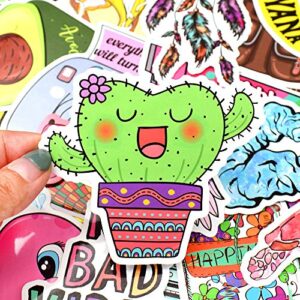 QTL VSCO Stickers for Teen Girls Cute Stickers for Hydroflask Waterproof Stickers for Tween Girls Laptop Stickers for Teen Girls Stickers Packs Gifts for Teens 50Pcs