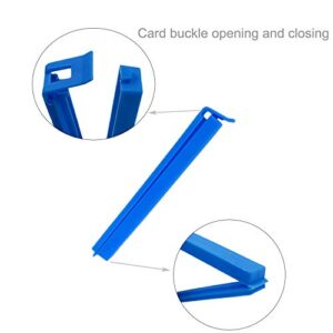 10 Pack Sealing Clips for Food,Bag Clips Plastic Sealing Clips for Food and Snack Bag Fresh Keeping Clamp Sealer For Kitchen (Random Colors)