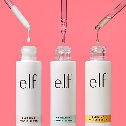 e.l.f. Glow Up Primer Serum, Weightless Makeup Base, Hydrates & Preps, Use Alone or Pair