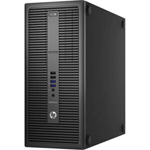 HP EliteDesk 800 G2 Business Desktop Mini Tower, Intel Core i5 6500 3.2Ghz, 32GB DDR4 RAM, 512GB SSD Hard Drive, Windows 10 Pro (Renewed)