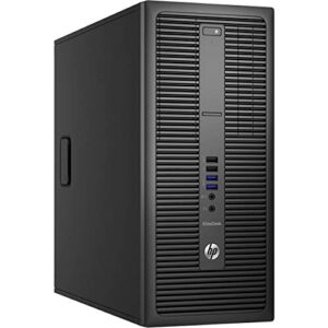 HP EliteDesk 800 G2 Business Desktop Mini Tower, Intel Core i5 6500 3.2Ghz, 32GB DDR4 RAM, 512GB SSD Hard Drive, Windows 10 Pro (Renewed)