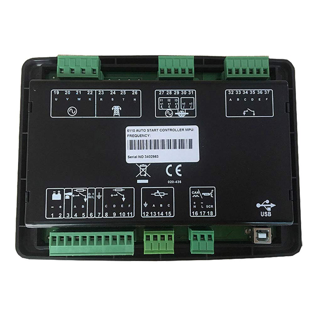 Knowtek DSE6110 Auto Controller DSE 6110 for Generator Genset Alternator