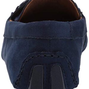 Kenneth Cole REACTION Men's Dawson Bit Driver Driving Style Loafer, Navy, 11