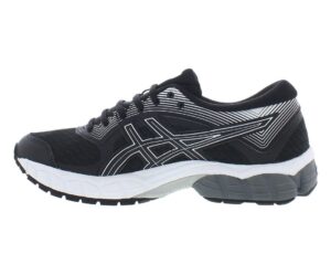 asics women's gel enhance ultra 5 black/silver 7 m