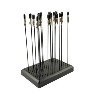 may.t model painting alligator clip sticks 20pcs with stand base 1pcs for airbrush hobby model parts