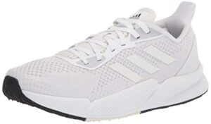 adidas women's x9000l2 running shoe, white/white/d grey, 7.5