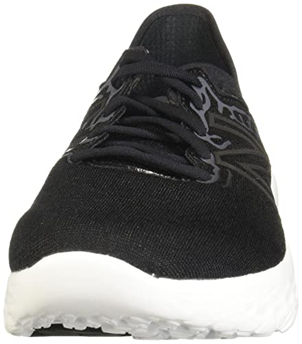 New Balance Women's Fresh Foam Beacon V3 Running Shoe, Black/White, 6.5