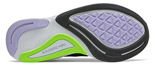 New Balance Women's FuelCell Prism V1 Running Shoe, Black/Camden Fog, 8 Wide