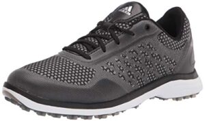 adidas women's fx4061 golf shoe, core black/glory grey/ftwr white, 9.5